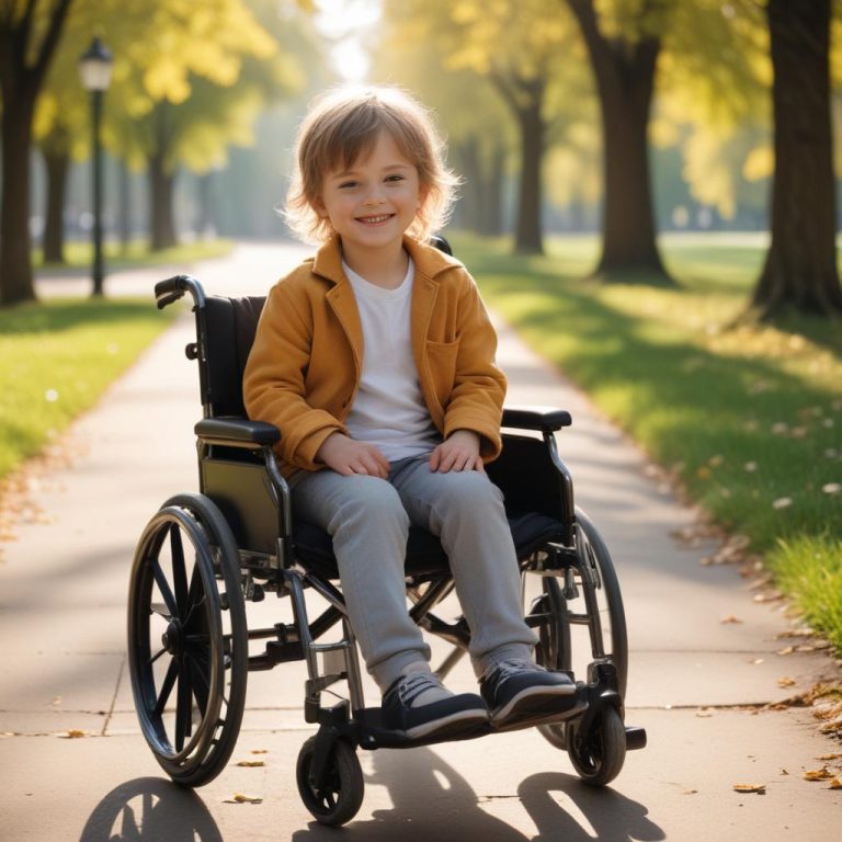 Детские инвалидные кресла-коляски с ручным приводом